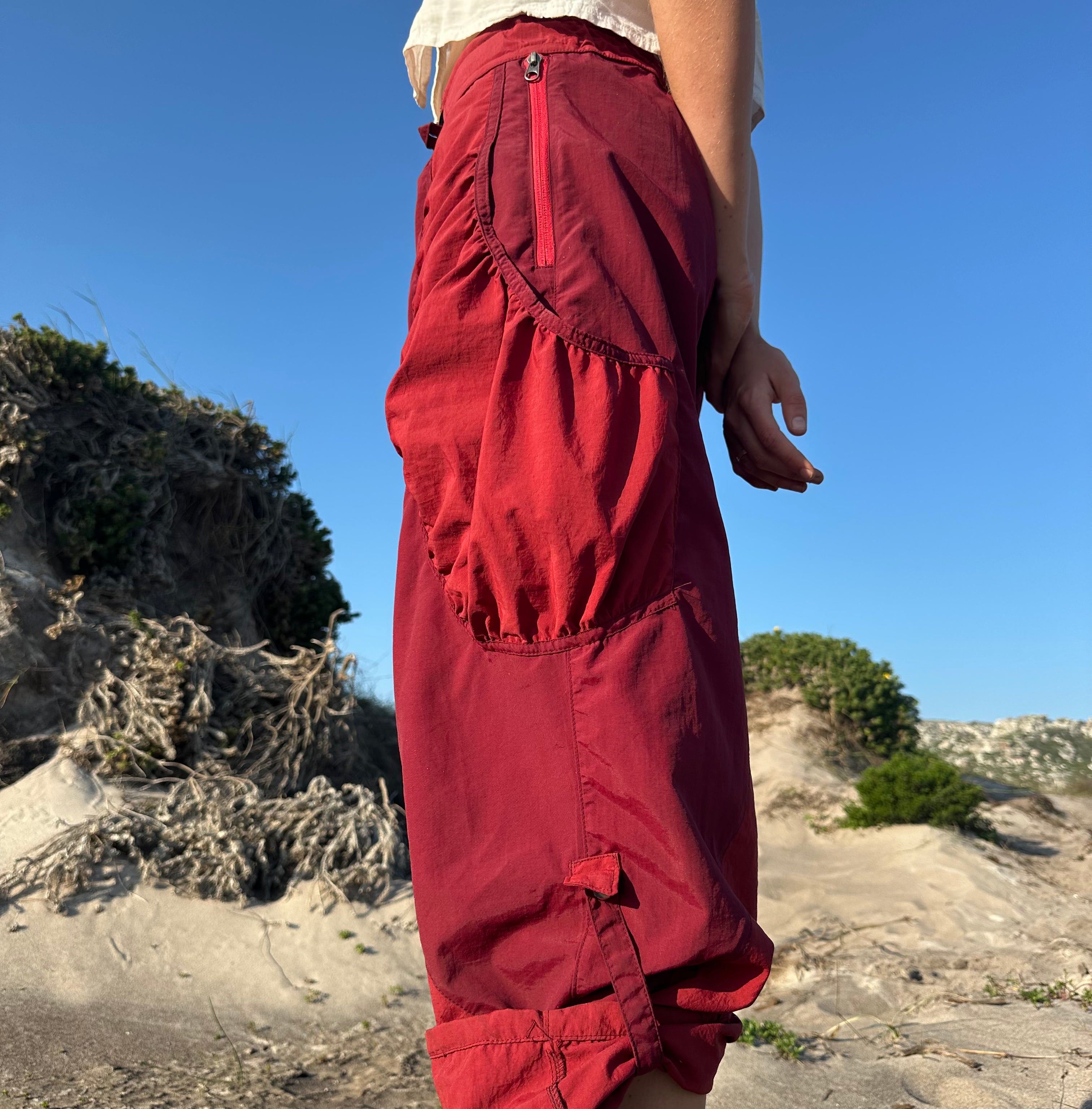 Painted Reed Pants - Ember