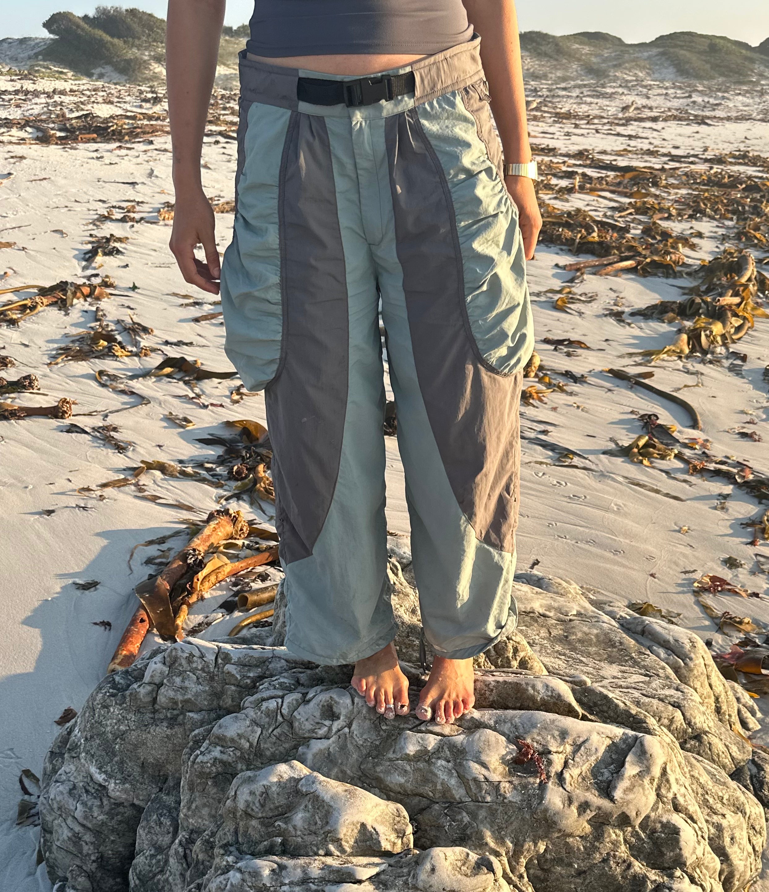 Painted Reed Pants - Mist